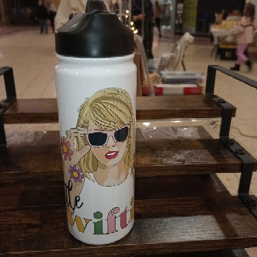 12oz Little Swiftie stainless steel water bottle