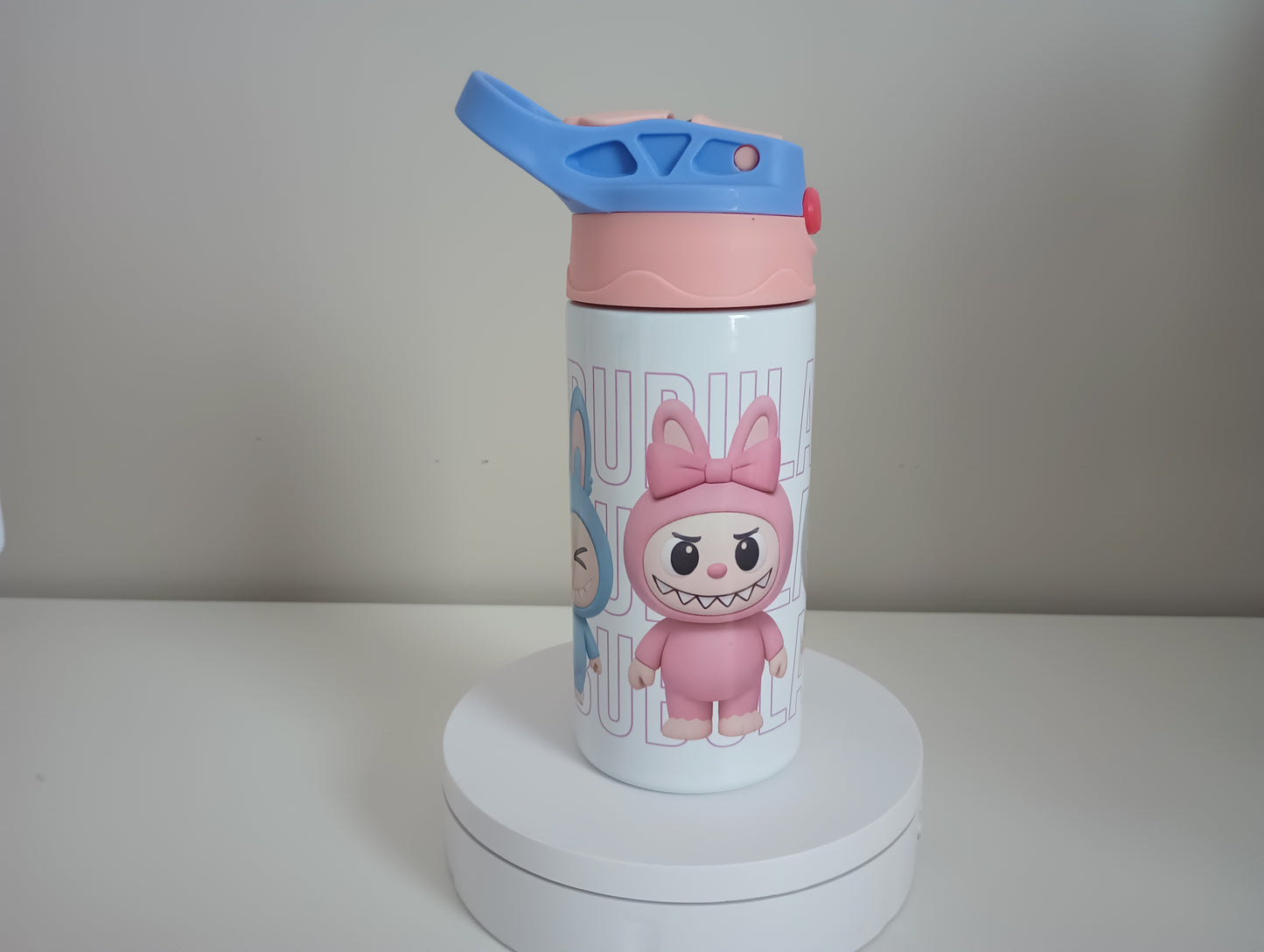 Labubu 12 oz stainless steel water bottle