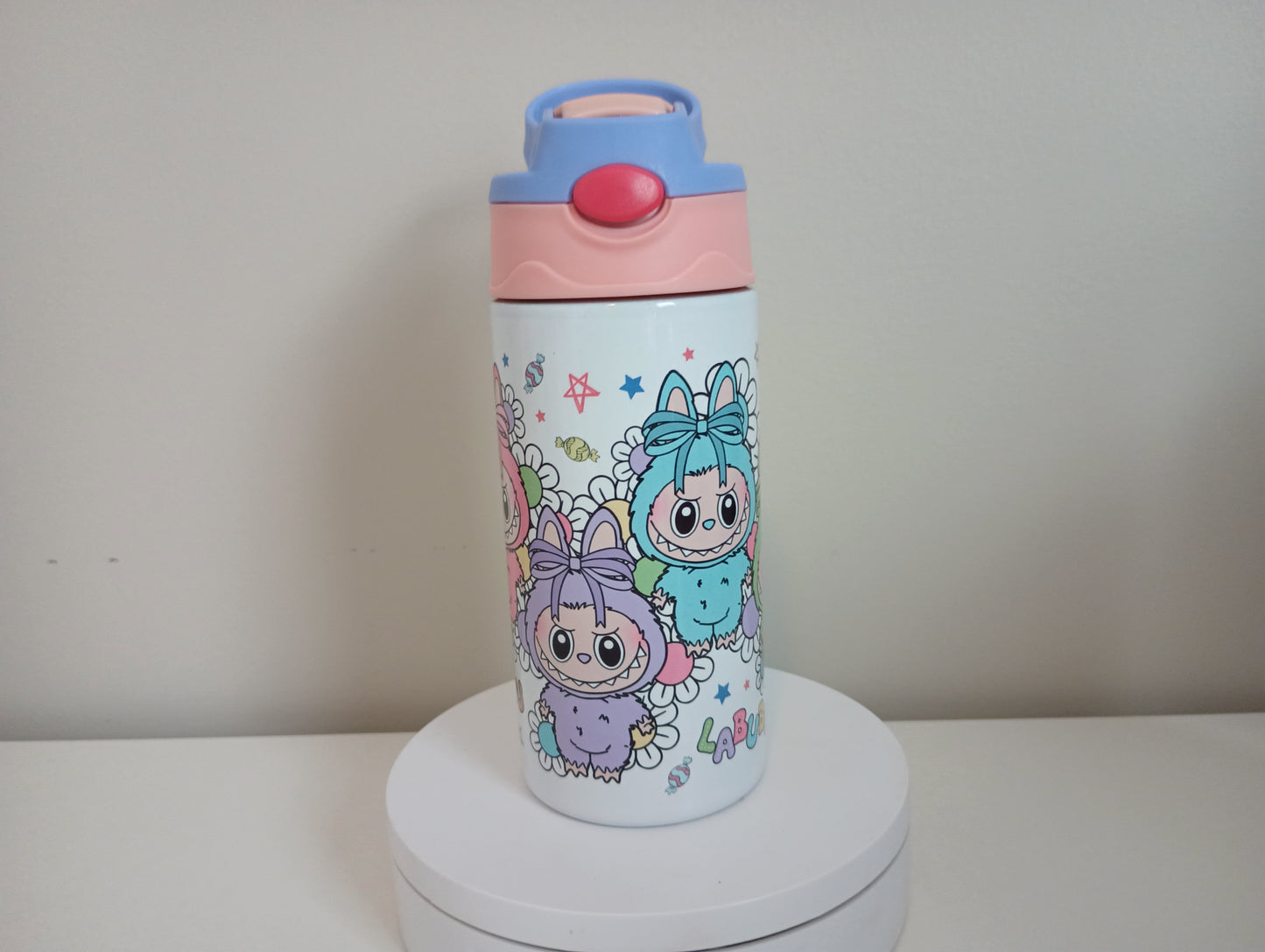 Labubu water bottle