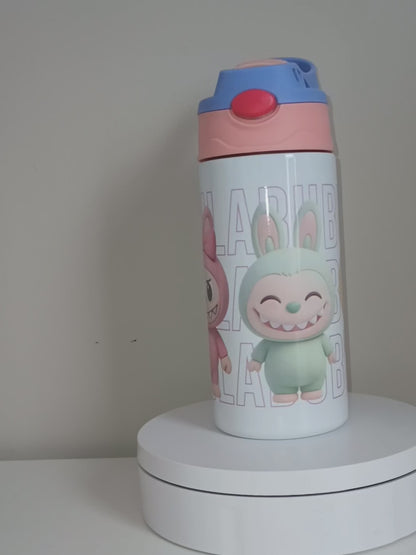 Labubu 12 oz stainless steel water bottle