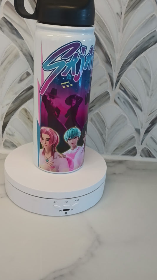 K pop Saja.. demon hunters 18 oz stainless steel water bottle