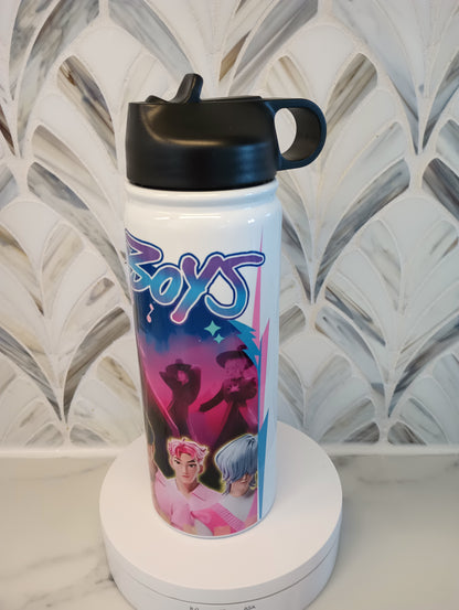 K pop Saja.. demon hunters 18 oz stainless steel water bottle