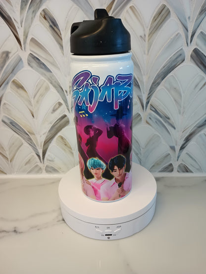 K pop Saja.. demon hunters 18 oz stainless steel water bottle