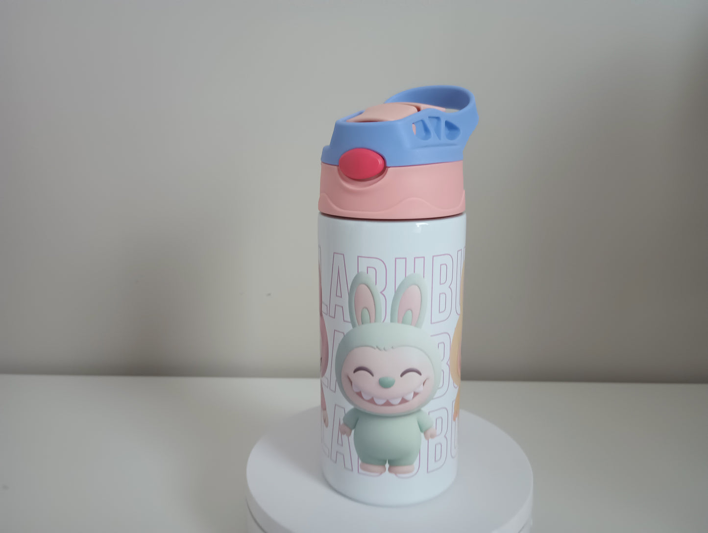 Labubu 12 oz stainless steel water bottle