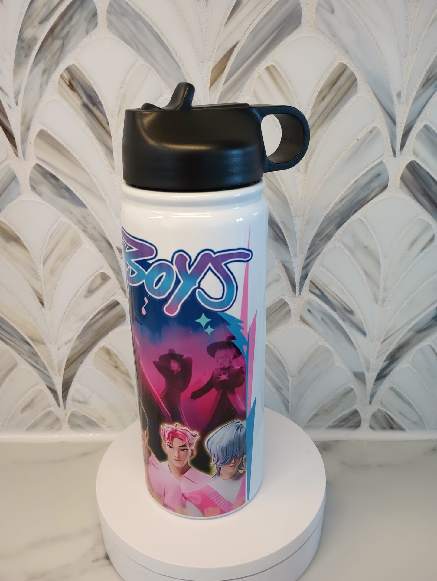 K pop Saja.. demon hunters 18 oz stainless steel water bottle