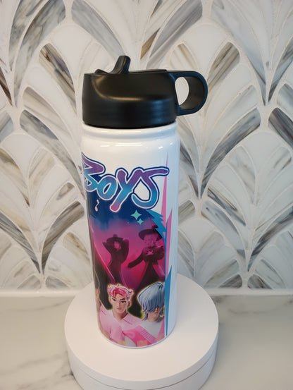 K pop Saja.. demon hunters 18 oz stainless steel water bottle